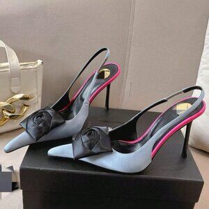 Baby Blue Sexy Women's Pointed Toe Stiletto High Heels